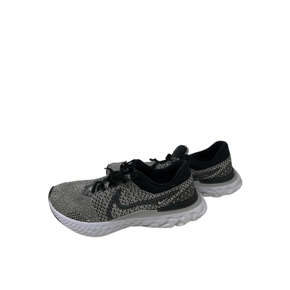 Nike React Infinity Run Flyknit FK 3 Black Smoke Grey Mens 15 - Picture 3 of 10